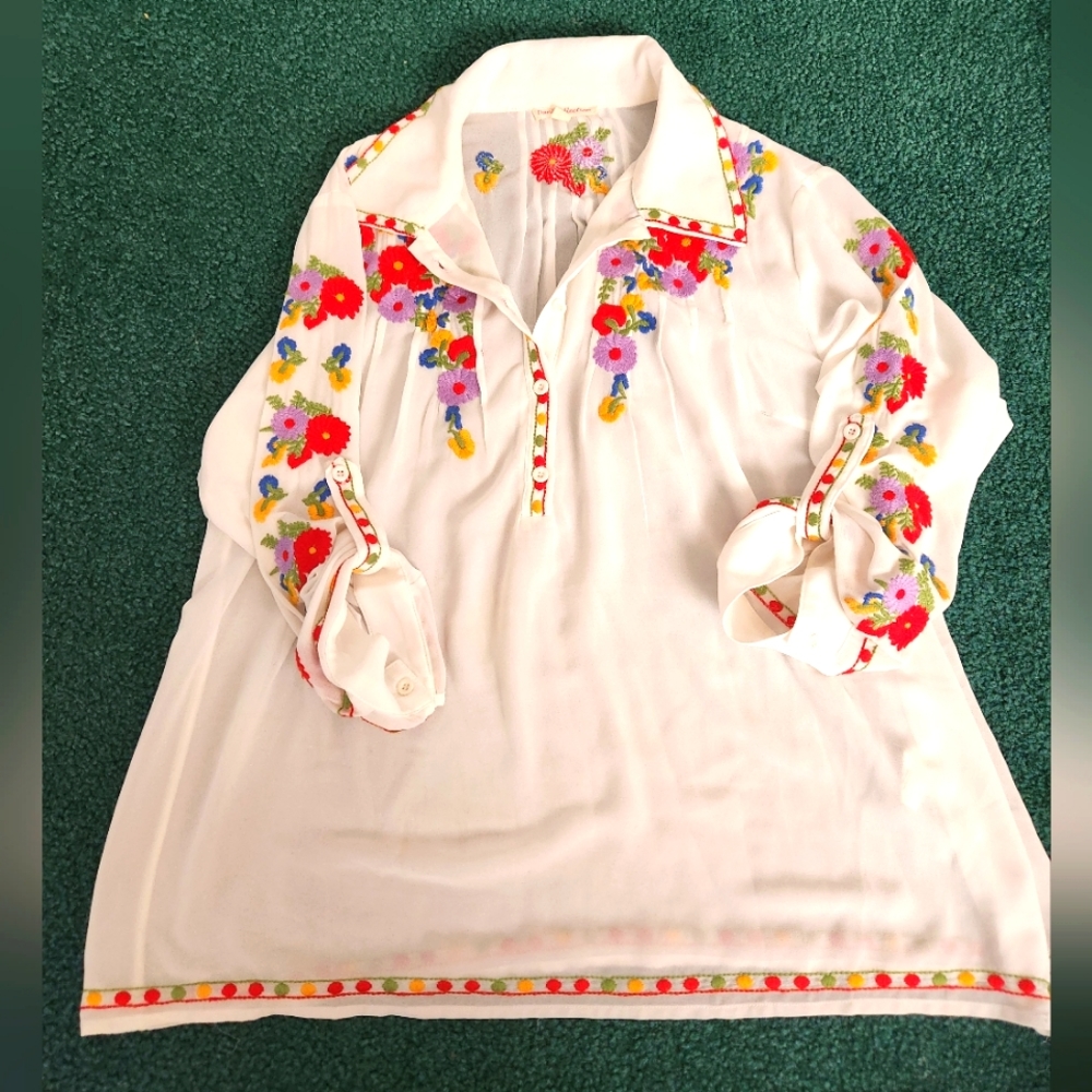 Beautiful embroidery blouse